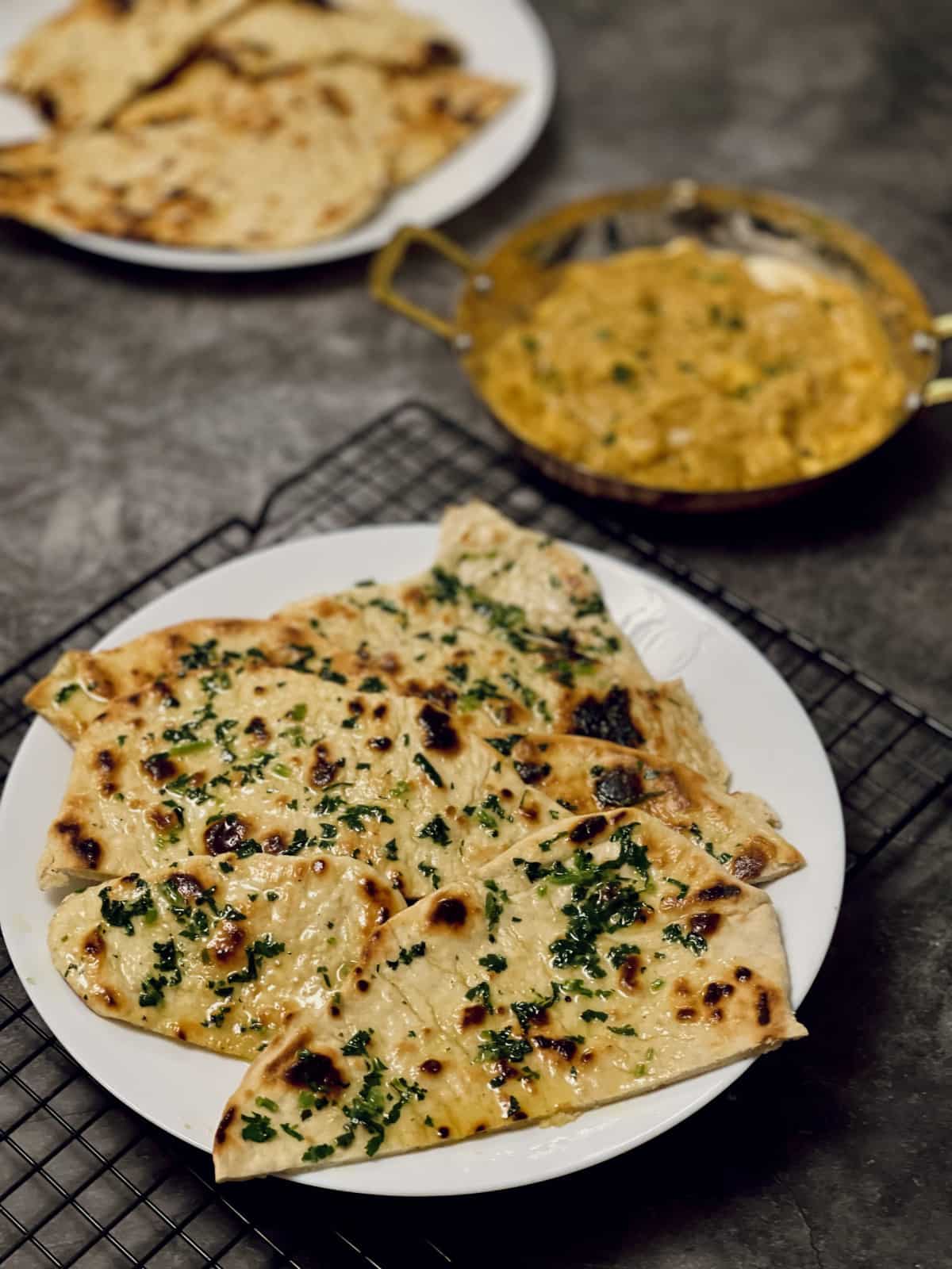 Easy Garlic Naan (without Yeast) — Love Incredible Recipes