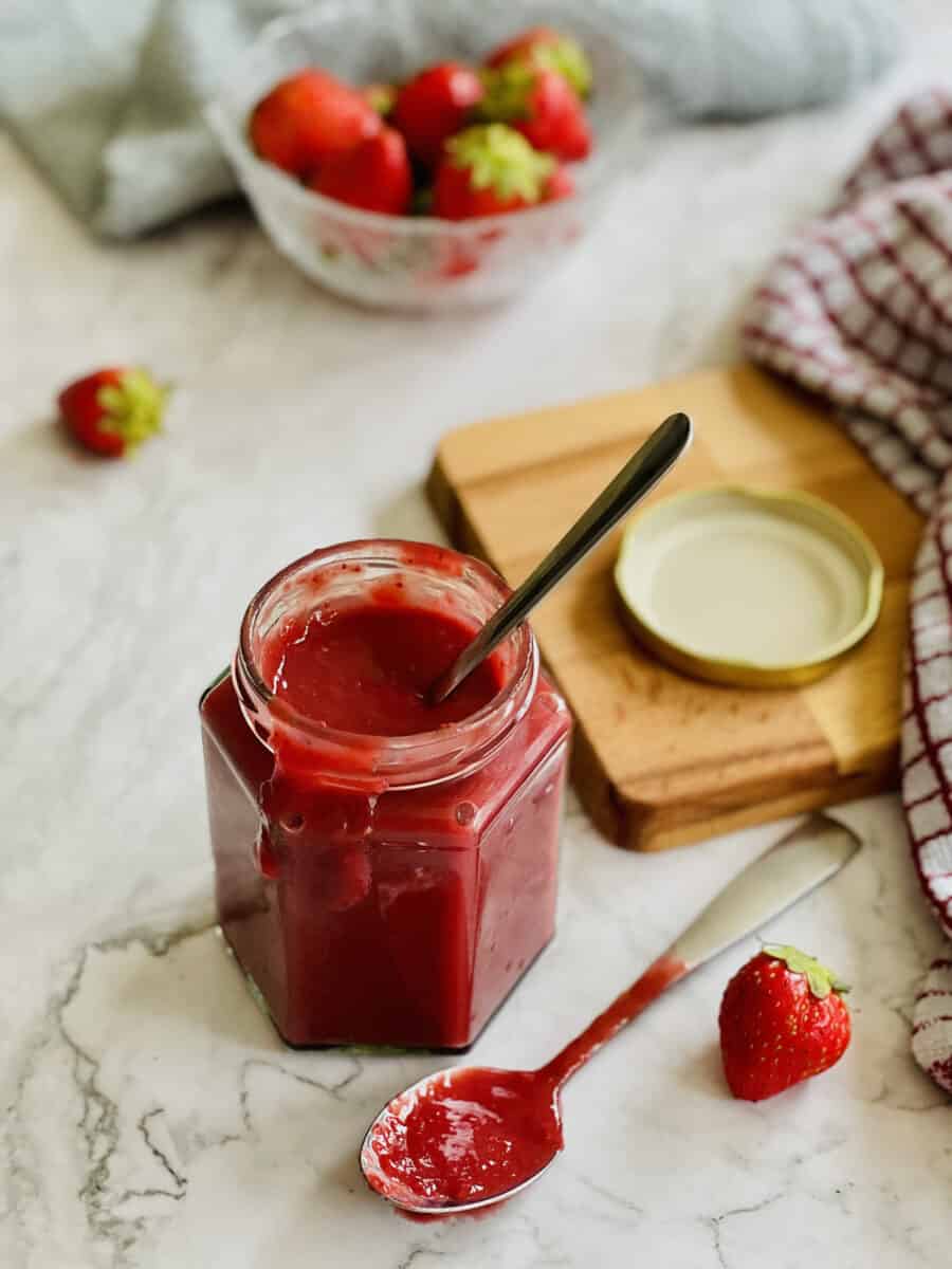 Vegan Strawberry Jam (No Sugar, Without Pectin) — Love Incredible Recipes