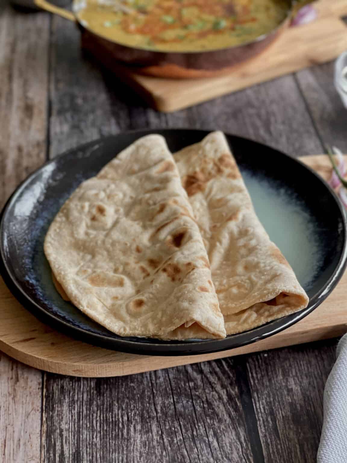 Vegan Roti (Easy Soft Indian Flatbread Recipe) — Love Incredible Recipes