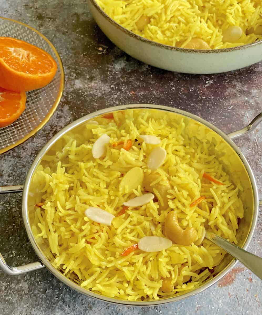 How to Make Zarda (Sweet Orange Rice Recipe) — Love Incredible Recipes