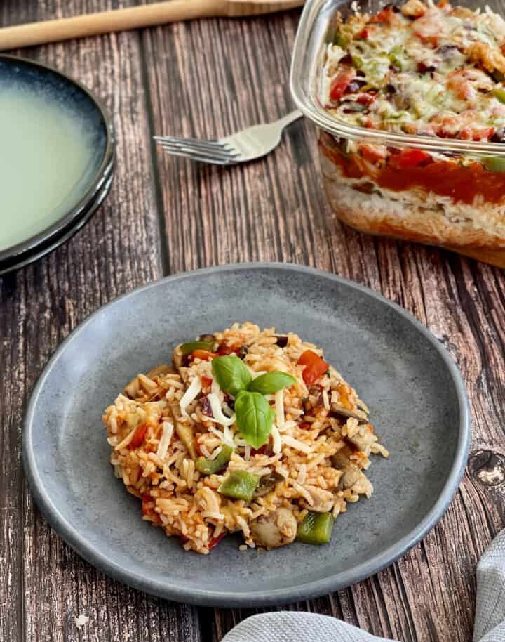 Layered Italian Mushroom Rice — Love Incredible Recipes